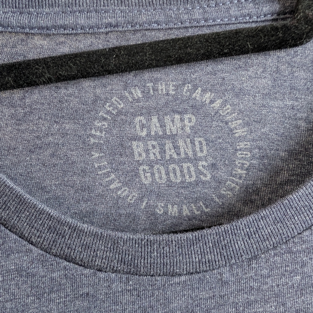 Camp Brand Goods Navy T-shirt - Picture 4 of 5